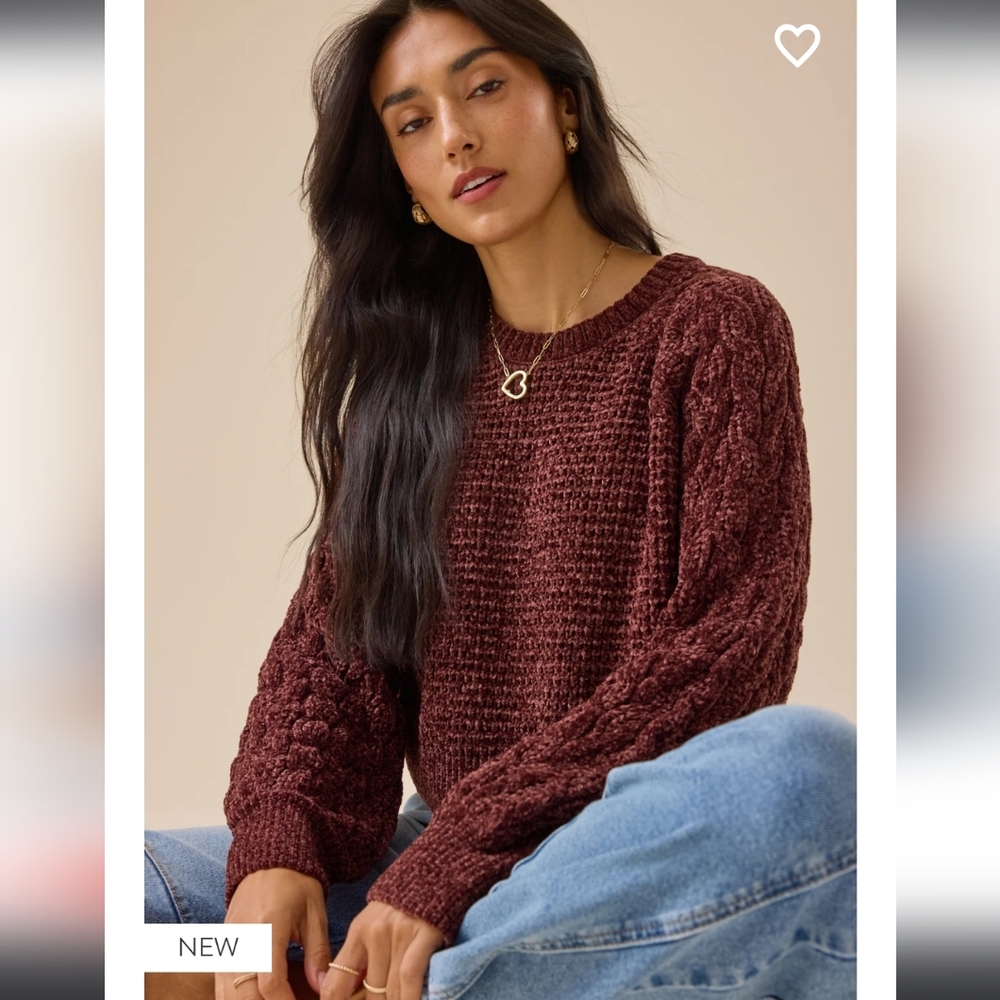 Alter'd State Brown Sweater - Picture 4 of 4